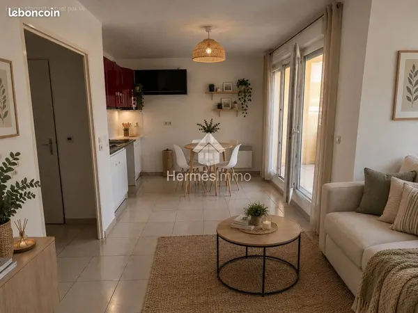 Appartement 2 pièces 38 m²