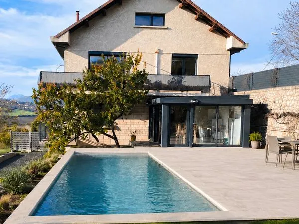 Maison de maçon - 225 m² - Monton (63) - Vue Massif du Sancy