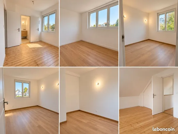 Maison totalement rénovée 100 m2, jardin, garage