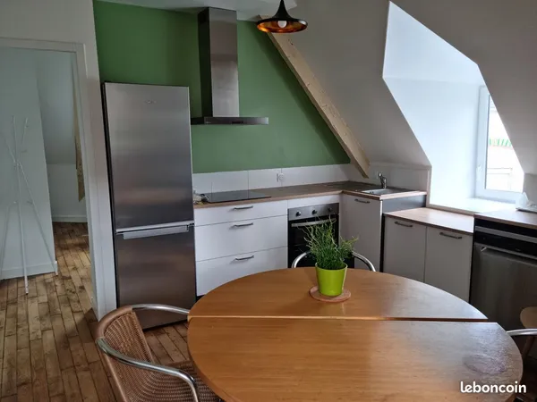 Appartement centre ville 2 chambres