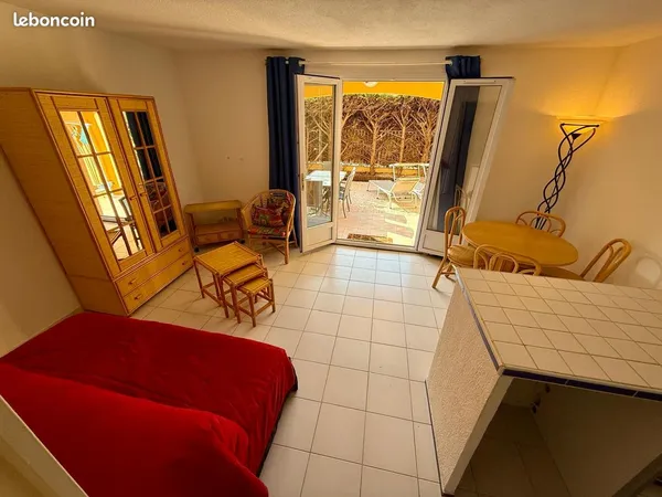 Appartement 2pcs meublé 30m2, La Croix-Valmer