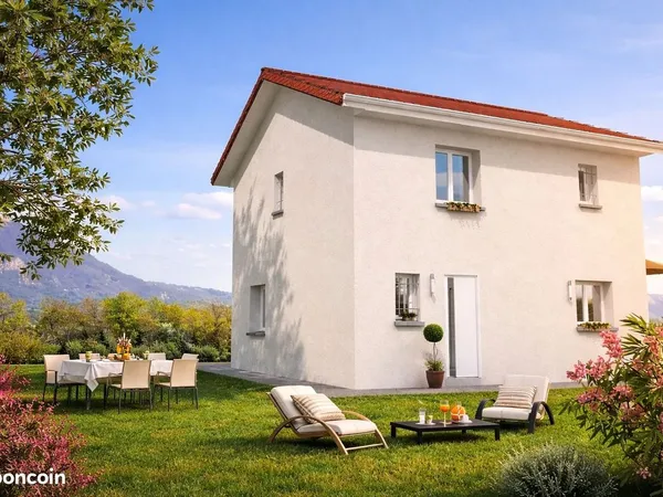 Projet de construction d'une maison 85 m² avec terrain à CHAMP-SUR-DRAC (38)