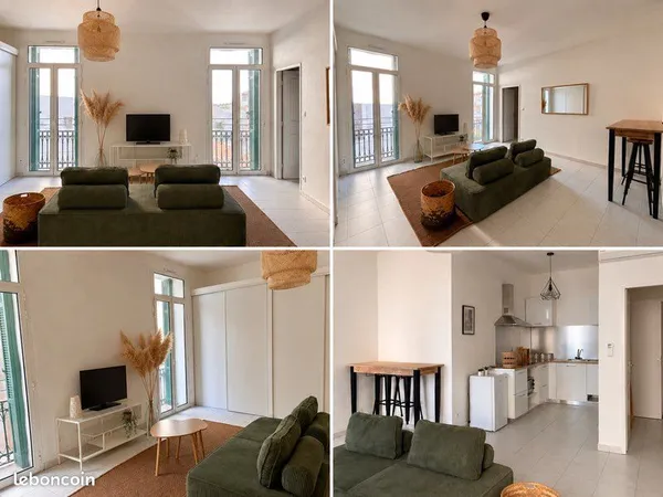 Appartement coquet centre-ville Carqueiranne