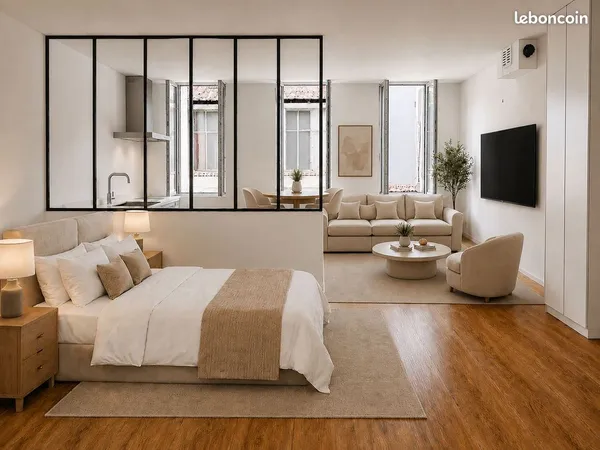Appartement 2 pièces 38 m²