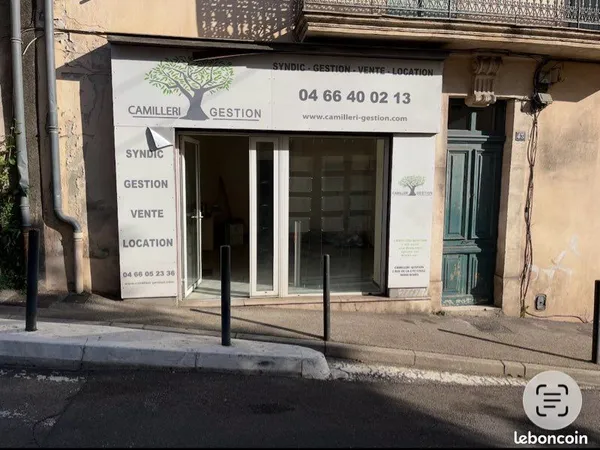 Location local pro et commercial quartier croix de fer Nîmes