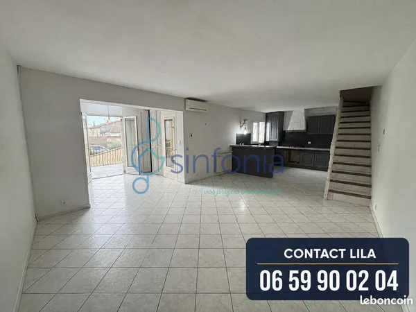 Maison de ville 3 pièces 155 m²