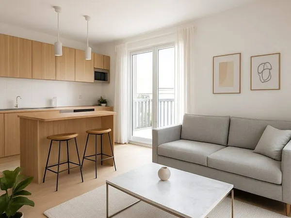 Appartement 2 pièces 44 m²