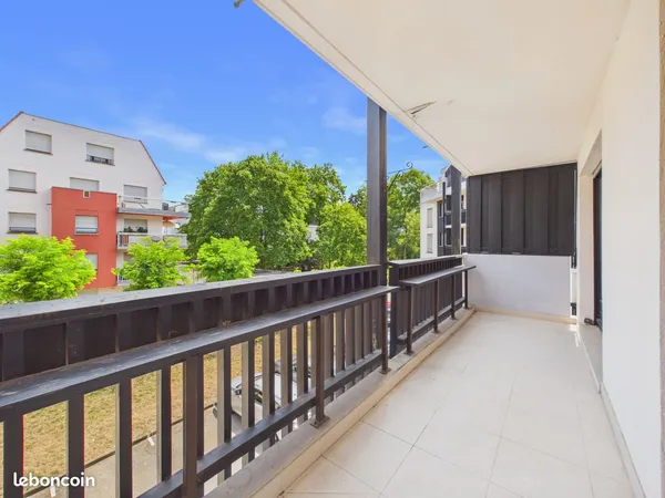 Appartement 2 Pièces Meinau - Terrasse