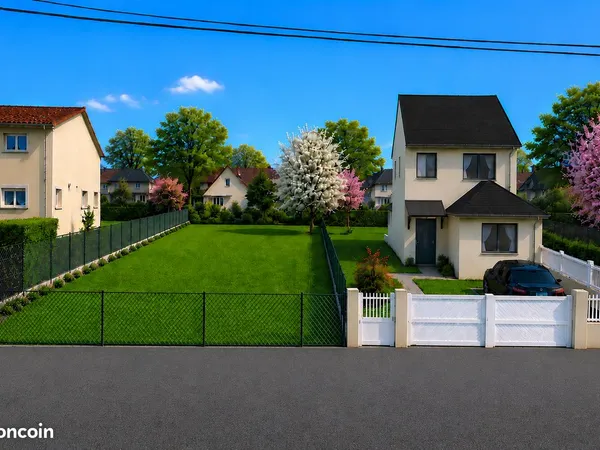 TERRAIN 295 m² VIABILISÉ - PERMIS DE CONSTRUIRE ACCORDÉ
