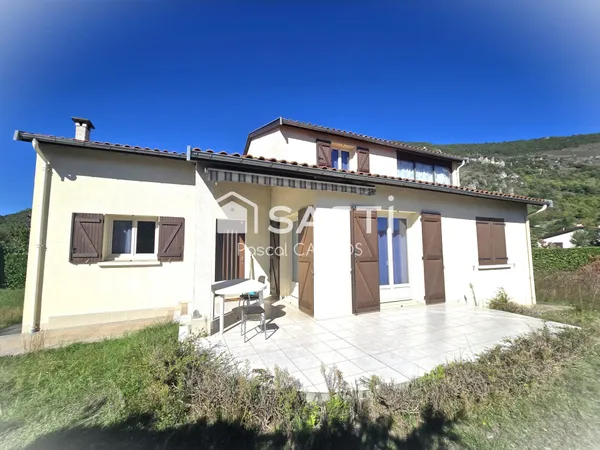 Maison t4 de 119m² avec garage et jardin