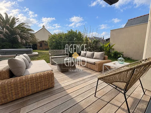 Maison récente, La Baule, à 1 km du centre ville, 5 pièces 123m2