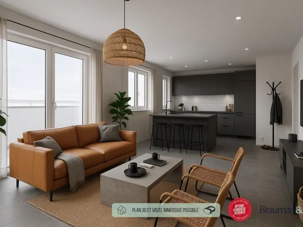 4 PIÈCES de 102m² + EXT(s) de 9m² + PKG(s)