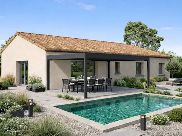 Terrain + maison 5 pièces 99 m²