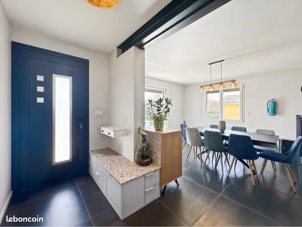 Maison 174 m² entièrement rénovée - Beaumont-lès-Valence - 5 chambres - terrain 726 m²