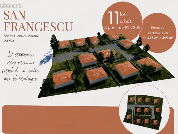 Ventes de terrains