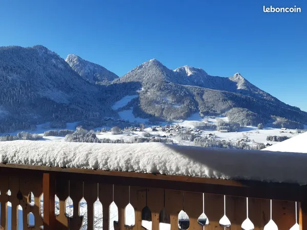 Charmant chalet T3 de 55 m² avec vue montagnes - 1 100 /mois HC