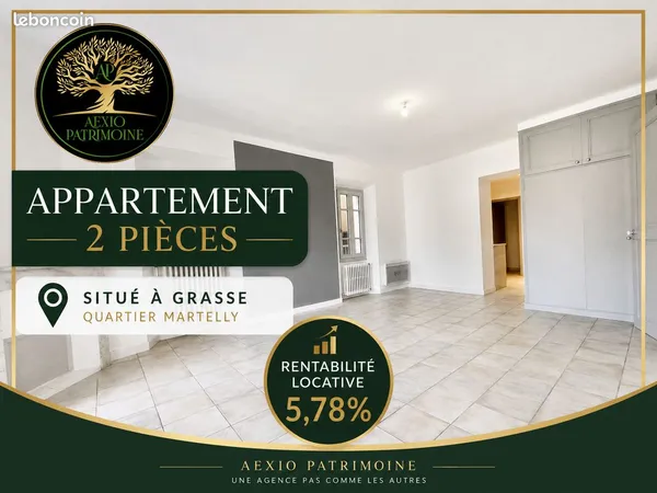 Appartement 2 pièces 52 m²
