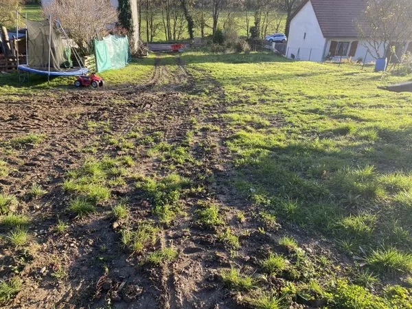 Terrain idéal pour construire dans un endroit calme