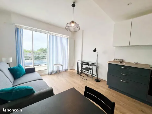 Studio 1 pièce 23 m²