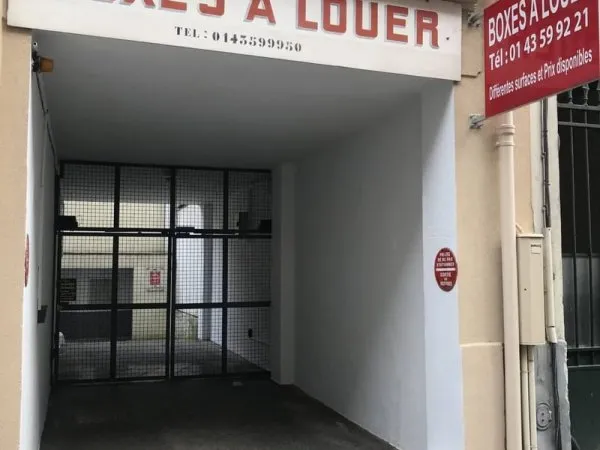 Box de stockage 10 m²