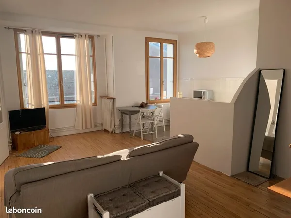 Appartement meublé 40m² hypercentre Tours
