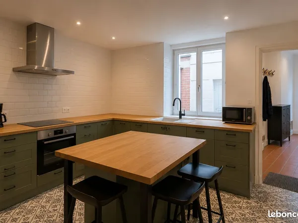 Colocation premium rénovée - 5 chambres - Tout compris - Armentières