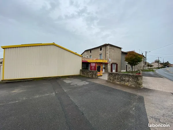 Local professionel + maison habitation