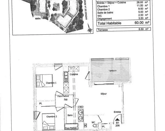 Appartement type 3