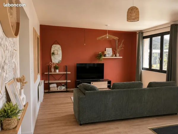 Maison meublée 3 chambres avec jardin - Rospez - Septembre à Mai