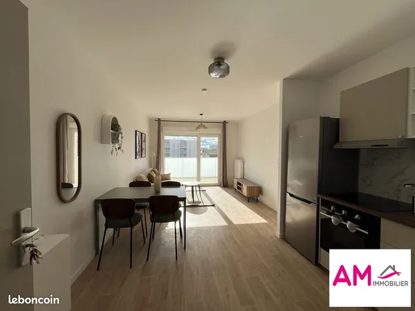 Appartement 2 pièces 38 m²