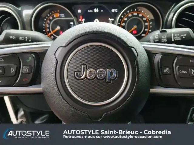 Jeep Wrangler unlimited 2.0 t 272ch sahara command-trac bva8 — photo 15