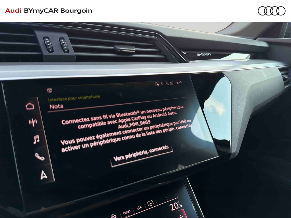 Audi Q8 e-tron Sportback 55 408 ch 114 kWh Quattro — photo 22