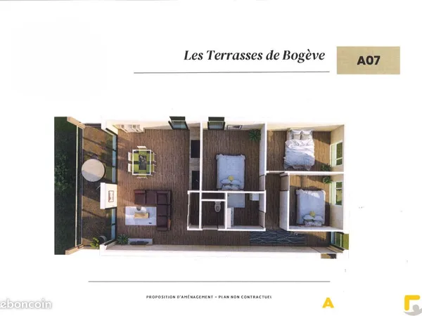 Appartement 4 pièces 91 m²
