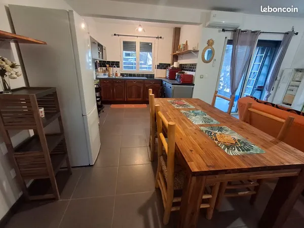 Location F2 meublé tout équipé Saint Pierre 974