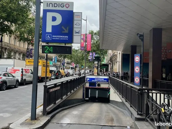 Parking privé Galeries LAFAYETTE