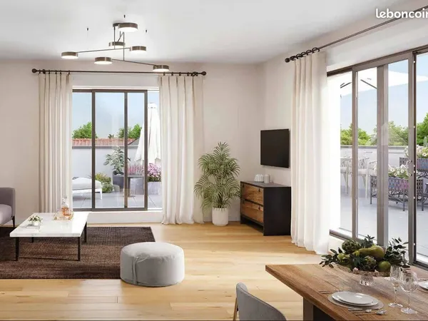 Appartement 2 pièces 43 m²