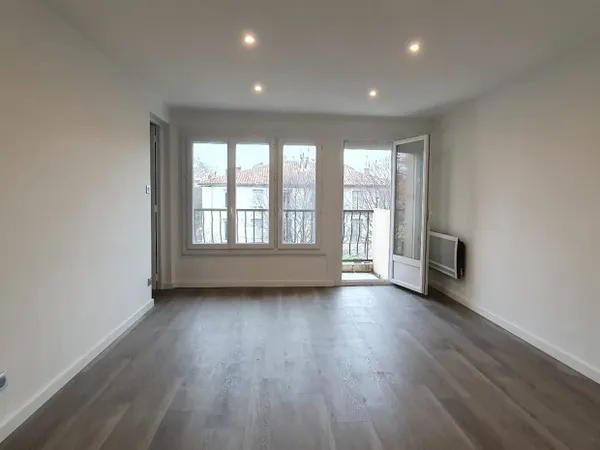 Appartement rénové 3 pièces 57 m²