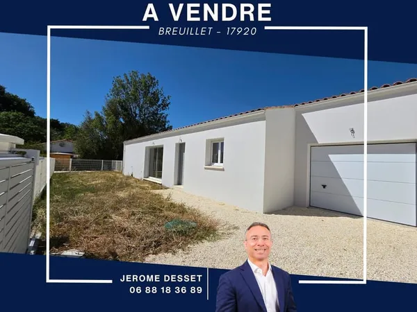 Maison neuve moderne avec garage et jardin - Breuillet