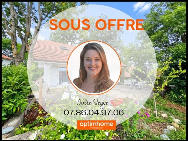 Maison individuelle Cessy - 1100m² de terrain, sous-sol complet - 2 chambres, bureau et espace mezza