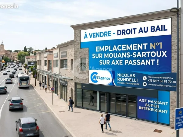 Local 201 m² Mouans-Sartoux