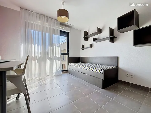 Studio 1 pièce 21 m²