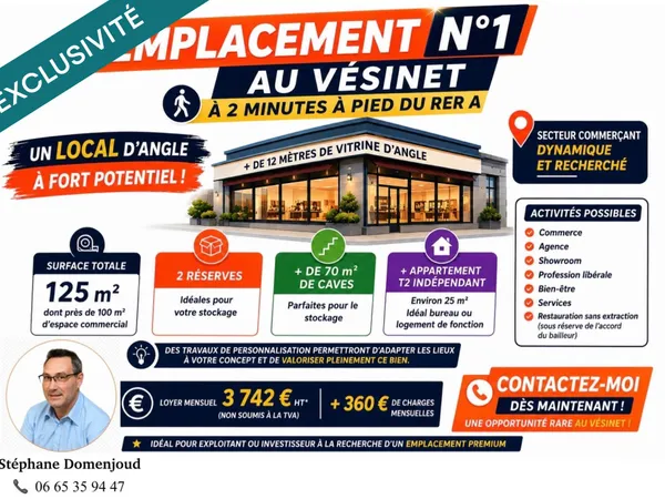 EMPLACEMENT N°1  VISIBILITÉ EXCEPTIONNELLE
