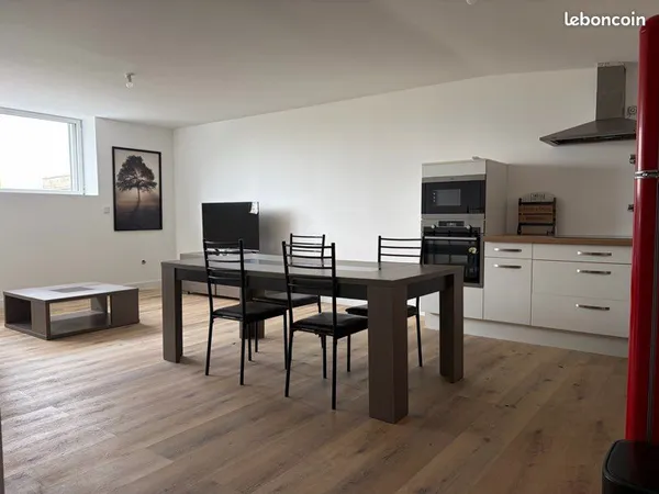 Appartement meublé 70m2 T3 neuf