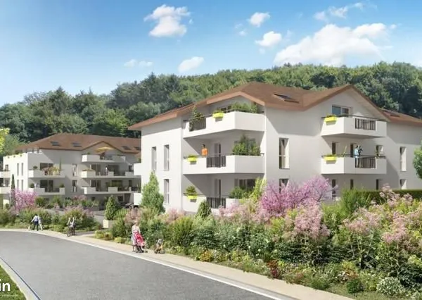 Appartement récent 2 pièces 43 m2 à Cruseilles