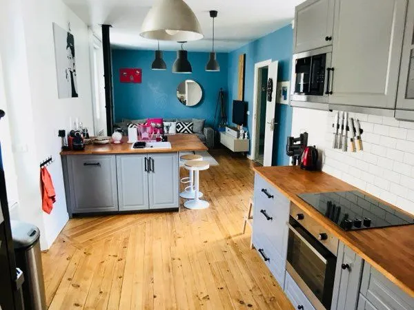 T3 en rez-de-jardin 86,6 m² - Jardin + terrasse 195 m² - Garage - Jardin Massey