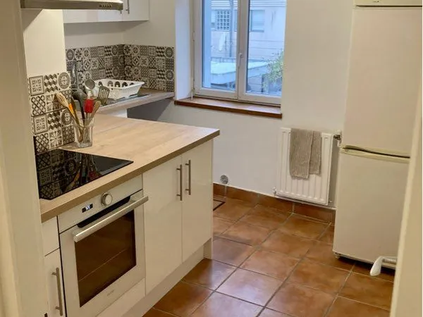 T3 meublé 62 m² + terrasse 14 m² + cave
