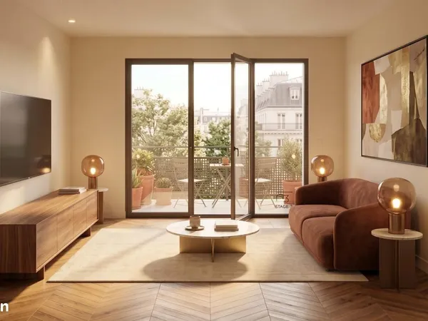 Appartement 2 pièces 38 m²