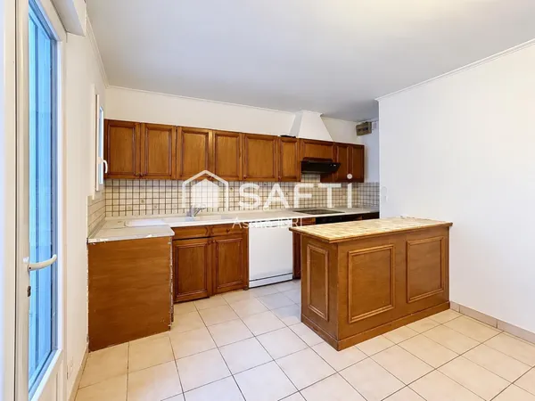 Maison 85 m² - 2 chambres + bureau - Cour - Garage