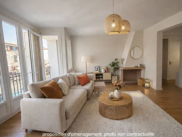Appartement 4 pièces 87 m²