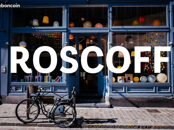 Vente de fond de commerce en plein centre de Roscoff en Bretagne